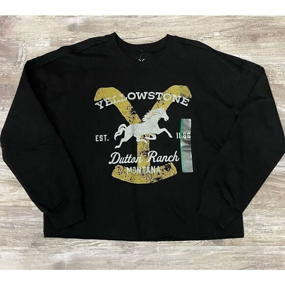 Yellowstone Dutton Ranch Womens Sweatshirt Sz Med - Picture 1 of 2
